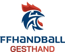 Logo application Gesthand FFHB - Outils de gestion sportive et communication en ligne pour votre club de handball