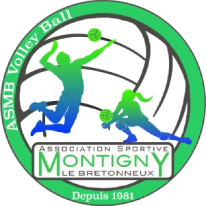 Logo AS.Montigny le Bretonneux - Volleyball - Client utilisateur référence logiciel kalisport pour association sportive